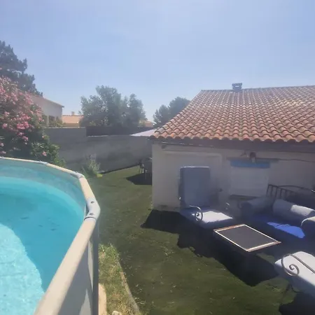 Prázdninový dům Maisonnette Avec Jardin Et Piscine Privee Grabels